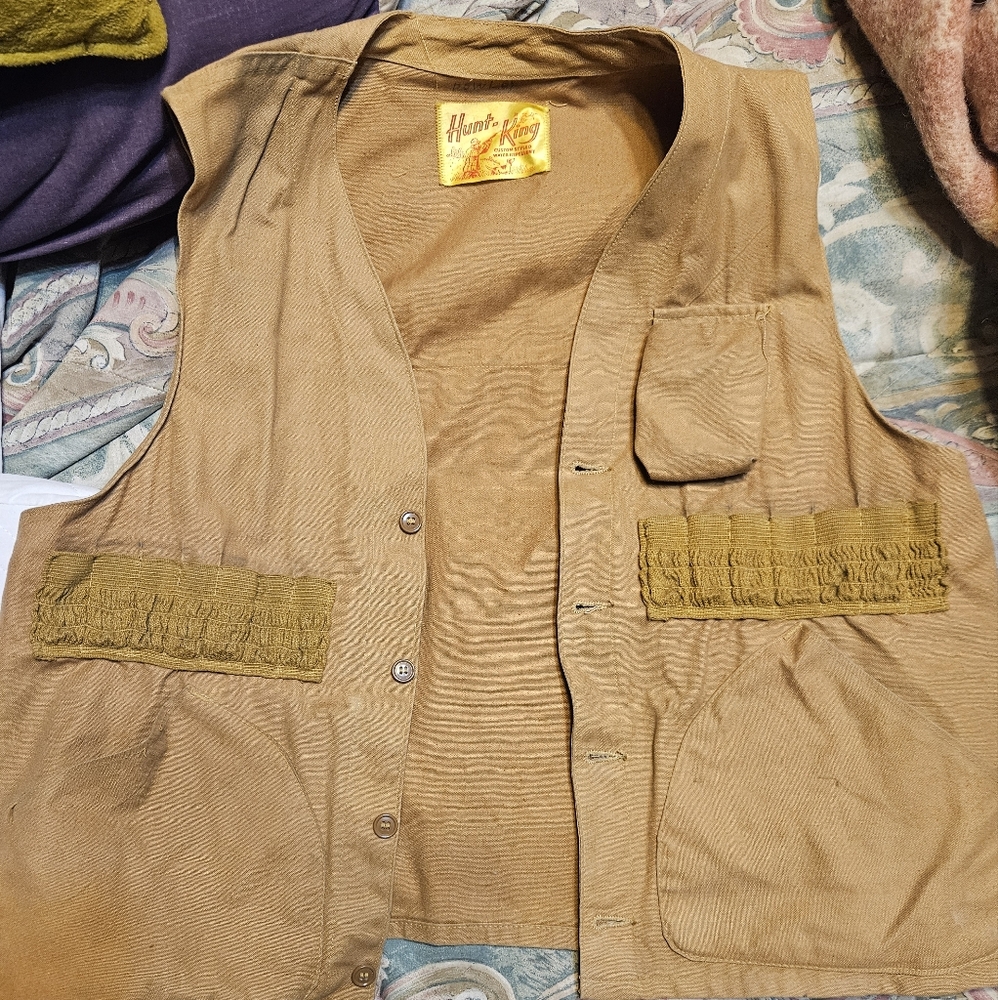Vintage Tactical Pheasant hunting Vest